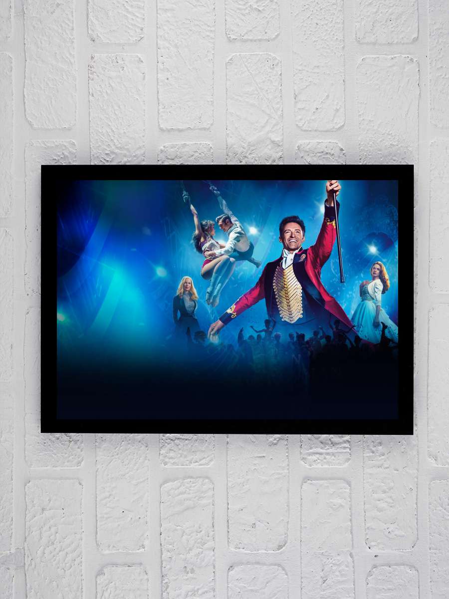 Muhteşem Showman - The Greatest Showman Film Tablo Siyah Çerçeveli Film Poster Afiş Tablo