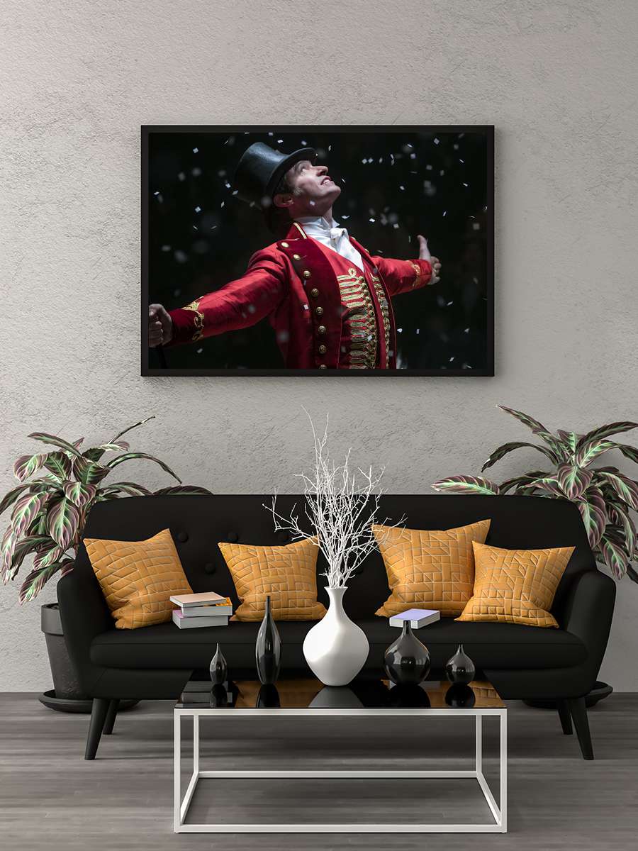 Muhteşem Showman - The Greatest Showman Film Tablo Siyah Çerçeveli Film Poster Afiş Tablo