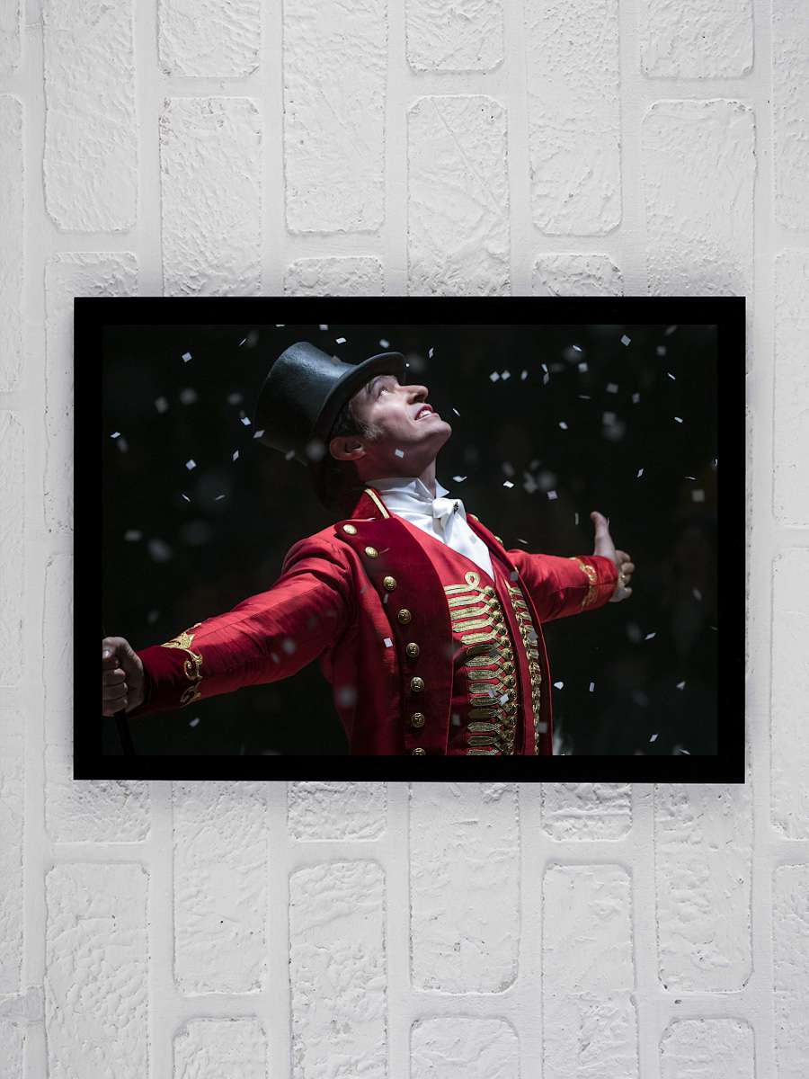 Muhteşem Showman - The Greatest Showman Film Tablo Siyah Çerçeveli Film Poster Afiş Tablo