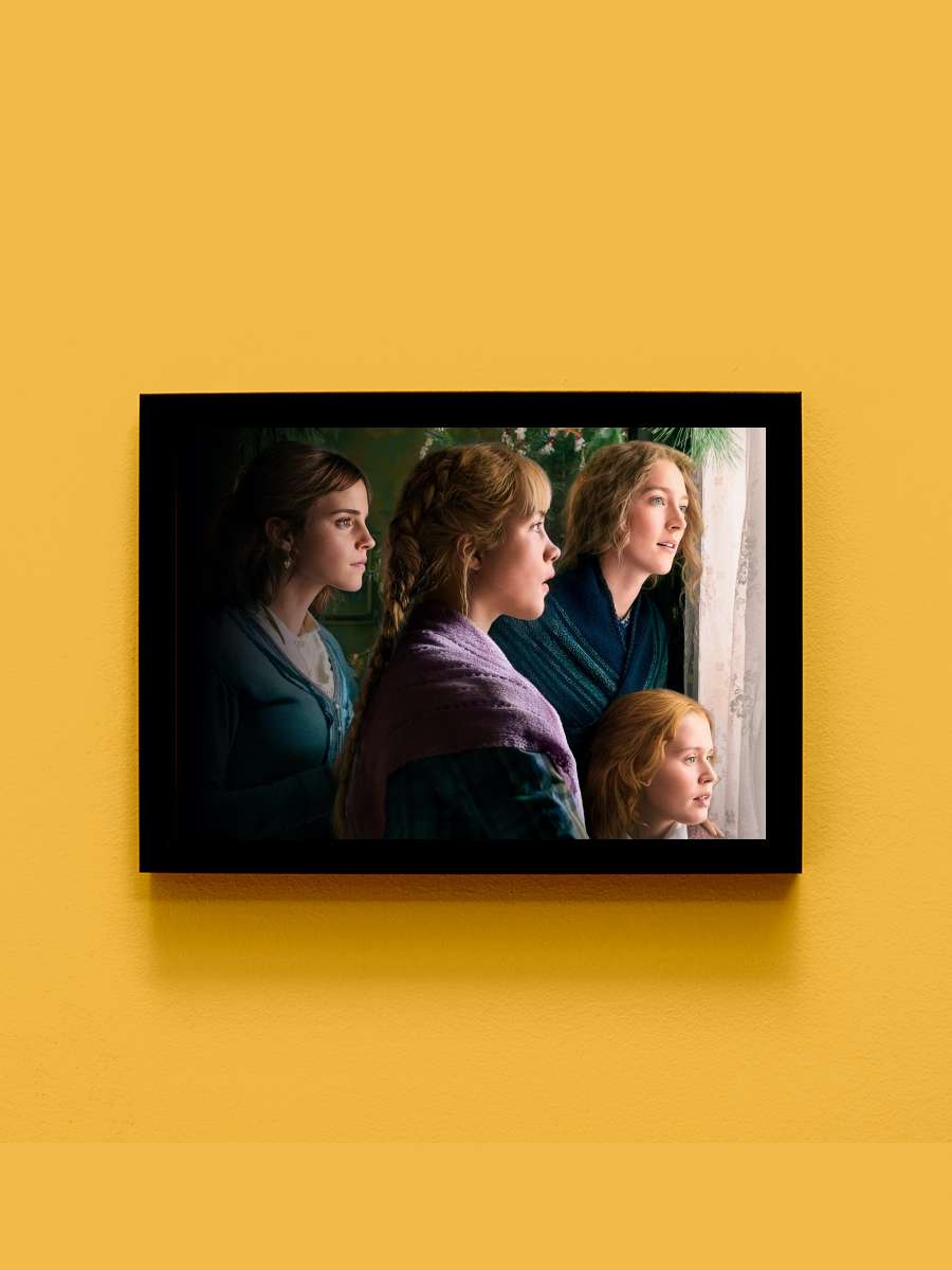 Küçük Kadınlar - Little Women Film Tablo Siyah Çerçeveli Film Poster Afiş Tablo