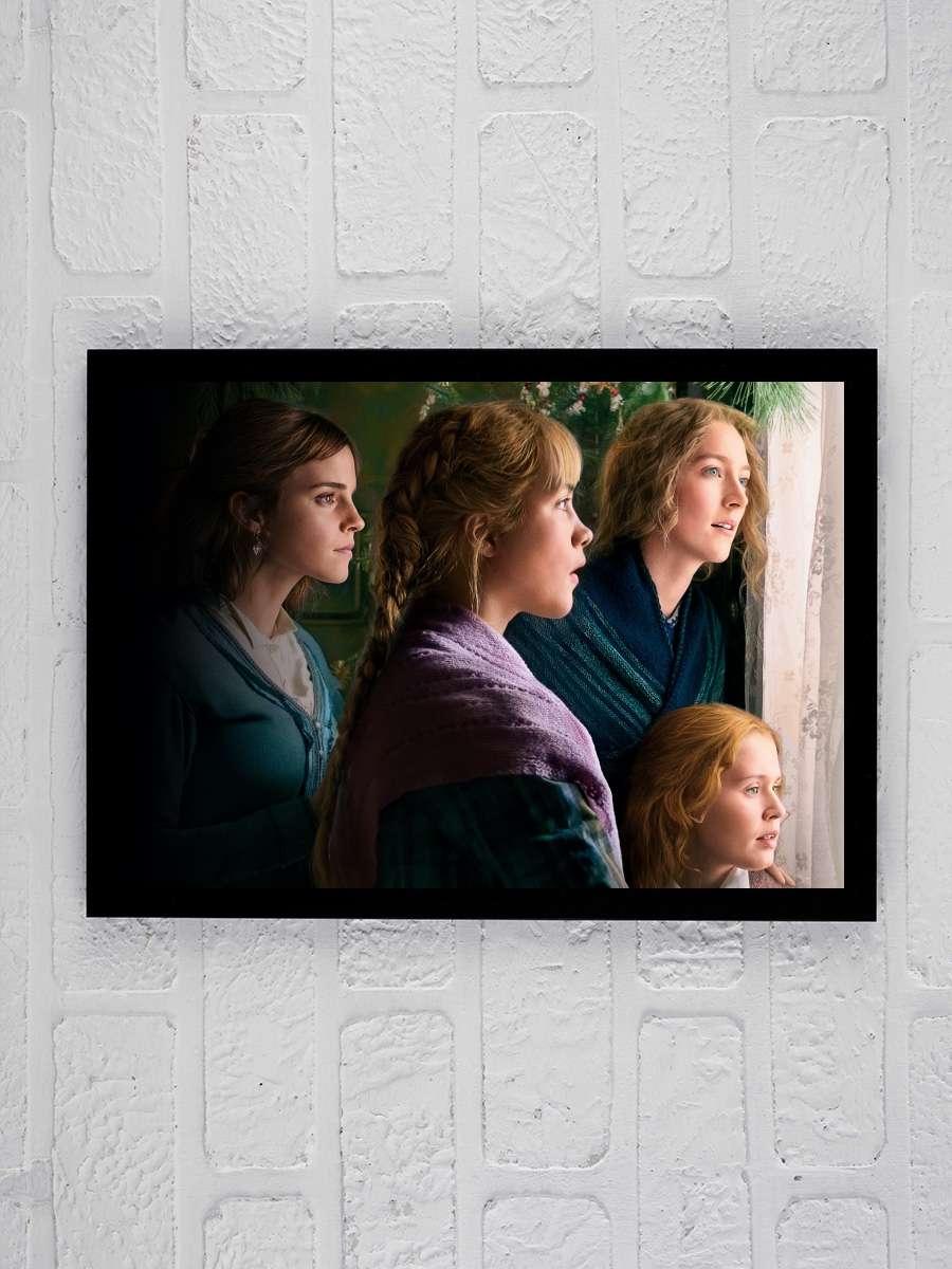 Küçük Kadınlar - Little Women Film Tablo Siyah Çerçeveli Film Poster Afiş Tablo