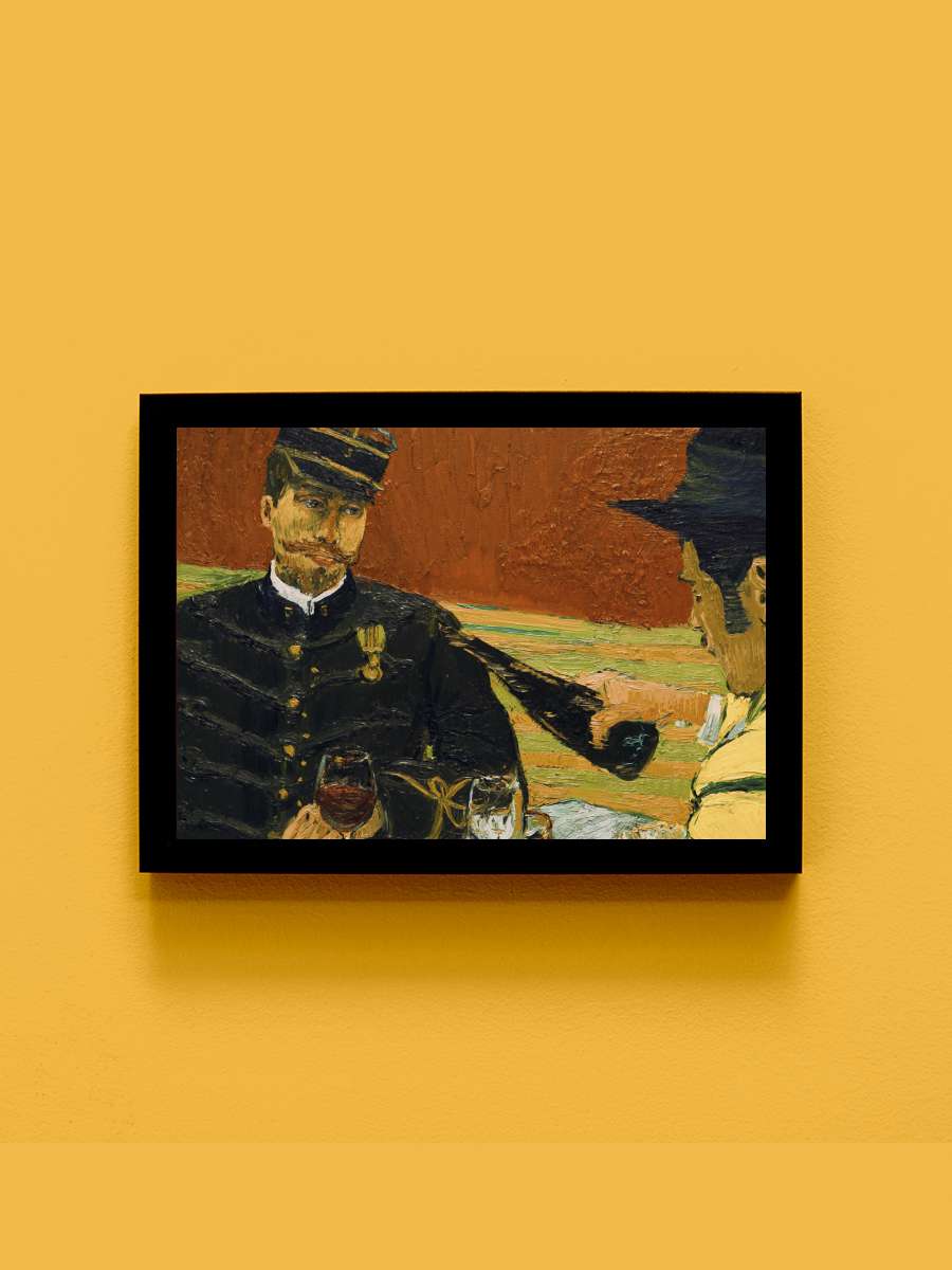 Vincent'ten Sevgilerle - Loving Vincent Film Tablo Siyah Çerçeveli Film Poster Afiş Tablo