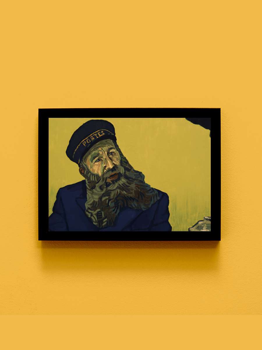 Vincent'ten Sevgilerle - Loving Vincent Film Tablo Siyah Çerçeveli Film Poster Afiş Tablo