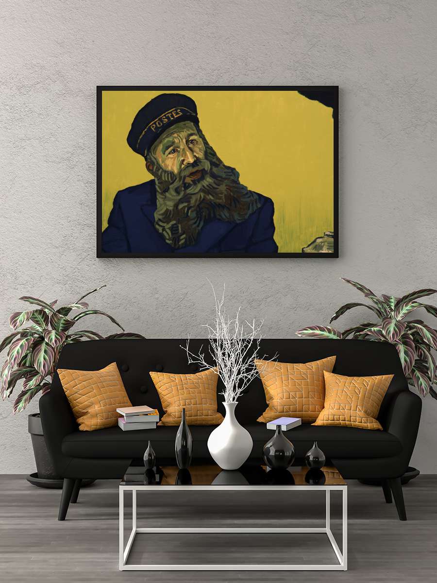 Vincent'ten Sevgilerle - Loving Vincent Film Tablo Siyah Çerçeveli Film Poster Afiş Tablo