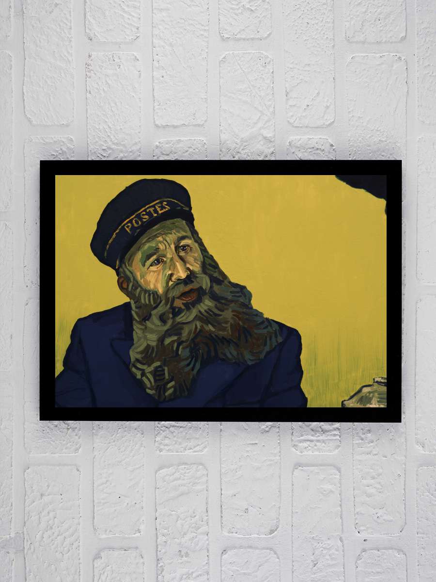 Vincent'ten Sevgilerle - Loving Vincent Film Tablo Siyah Çerçeveli Film Poster Afiş Tablo