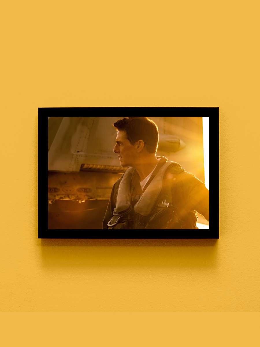 Top Gun: Maverick Film Tablo Siyah Çerçeveli Film Poster Afiş Tablo