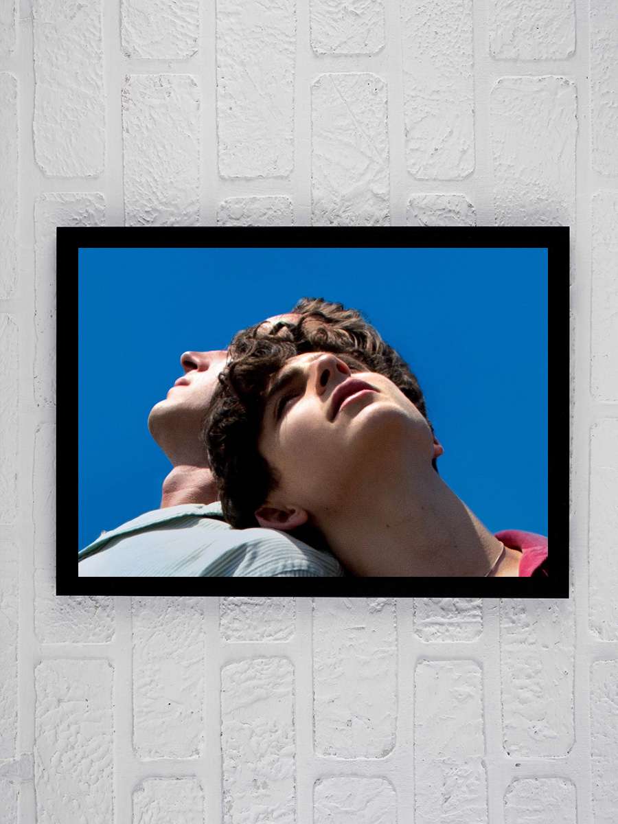 Beni Adınla Çağır - Call Me by Your Name Film Tablo Siyah Çerçeveli Film Poster Afiş Tablo