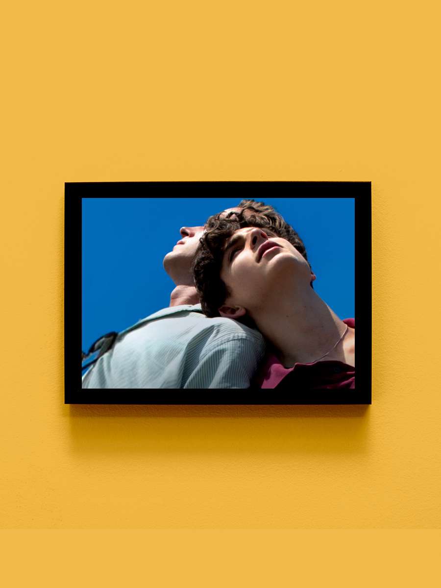 Beni Adınla Çağır - Call Me by Your Name Film Tablo Siyah Çerçeveli Film Poster Afiş Tablo