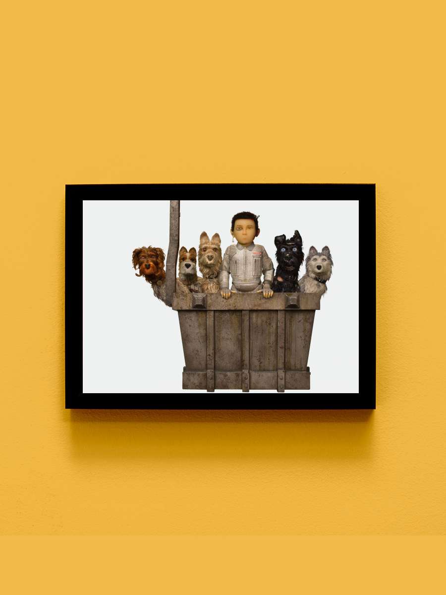 Köpek Adası - Isle of Dogs Film Tablo Siyah Çerçeveli Film Poster Afiş Tablo