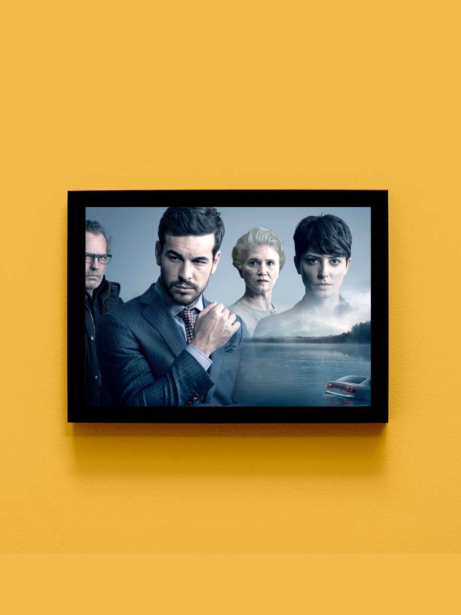 Görünmeyen Misafir - Contratiempo Film Tablo Siyah Çerçeveli Film Poster Afiş Tablo