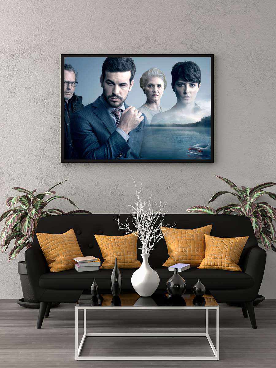 Görünmeyen Misafir - Contratiempo Film Tablo Siyah Çerçeveli Film Poster Afiş Tablo