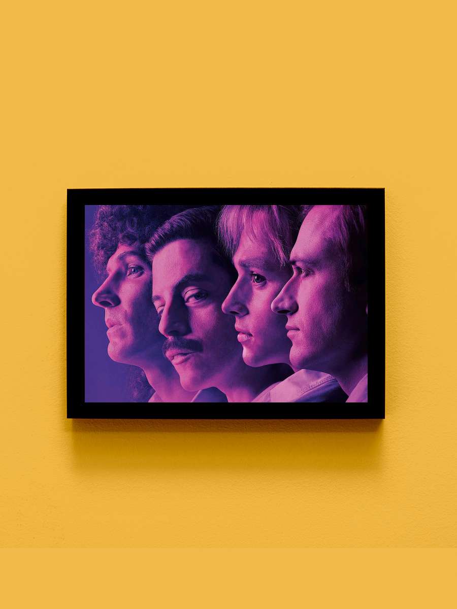 Bohemian Rhapsody Film Tablo Siyah Çerçeveli Film Poster Afiş Tablo