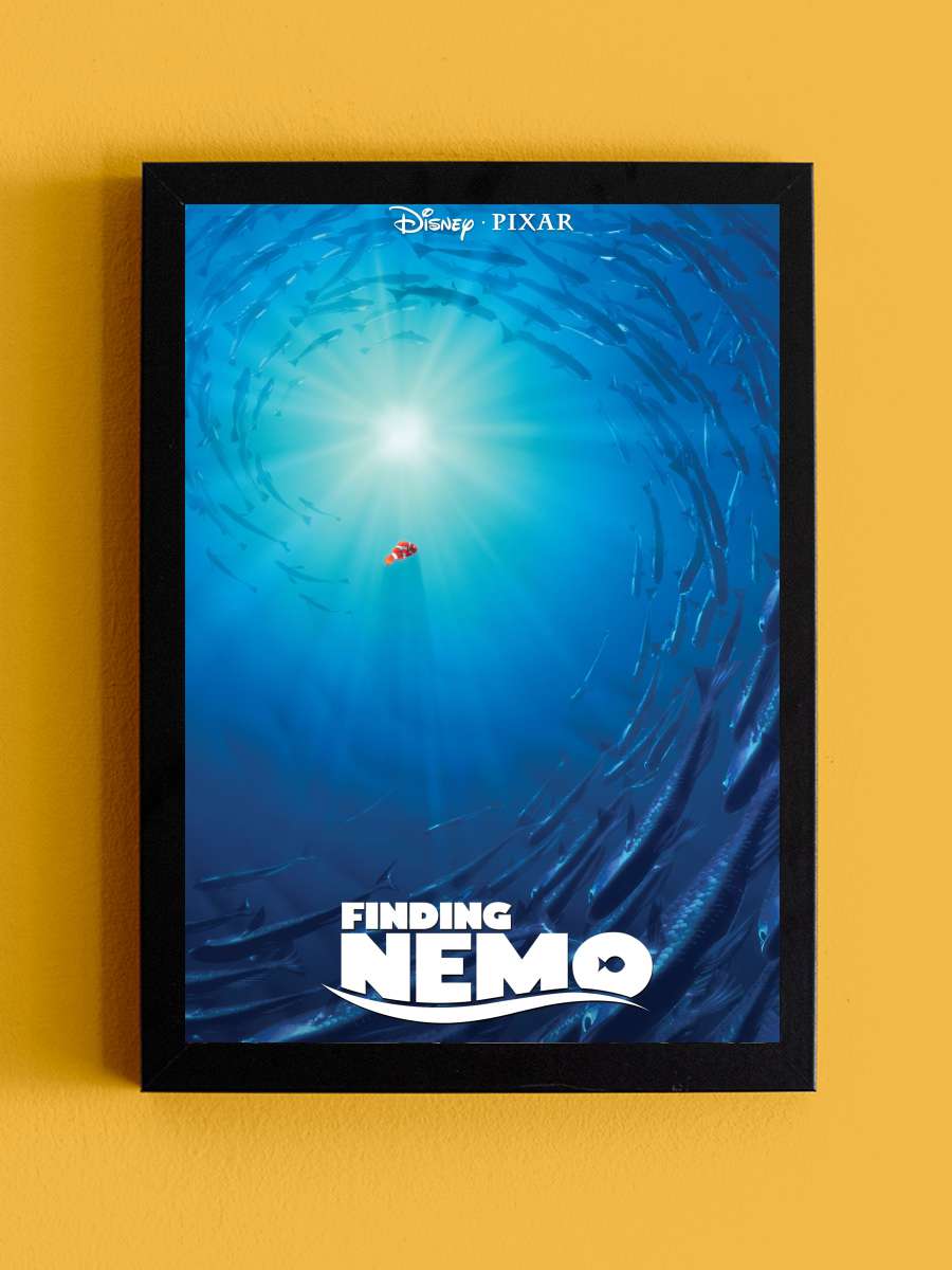 Kayıp Balık Nemo - Finding Nemo Film Tablo Siyah Çerçeveli Film Poster Afiş Tablo