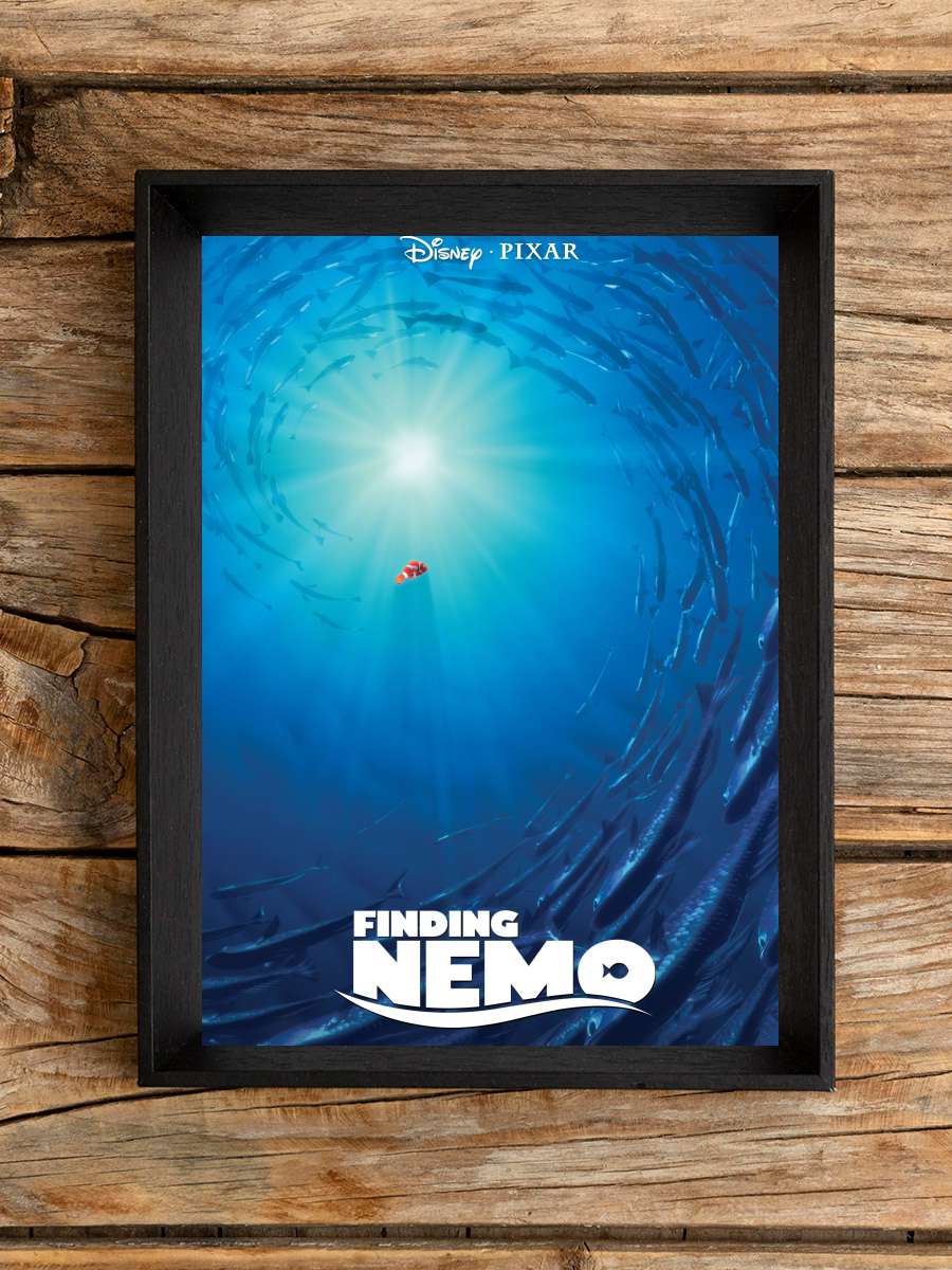 Kayıp Balık Nemo - Finding Nemo Film Tablo Siyah Çerçeveli Film Poster Afiş Tablo