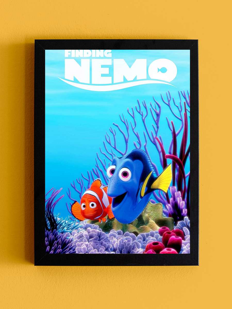 Kayıp Balık Nemo - Finding Nemo Film Tablo Siyah Çerçeveli Film Poster Afiş Tablo