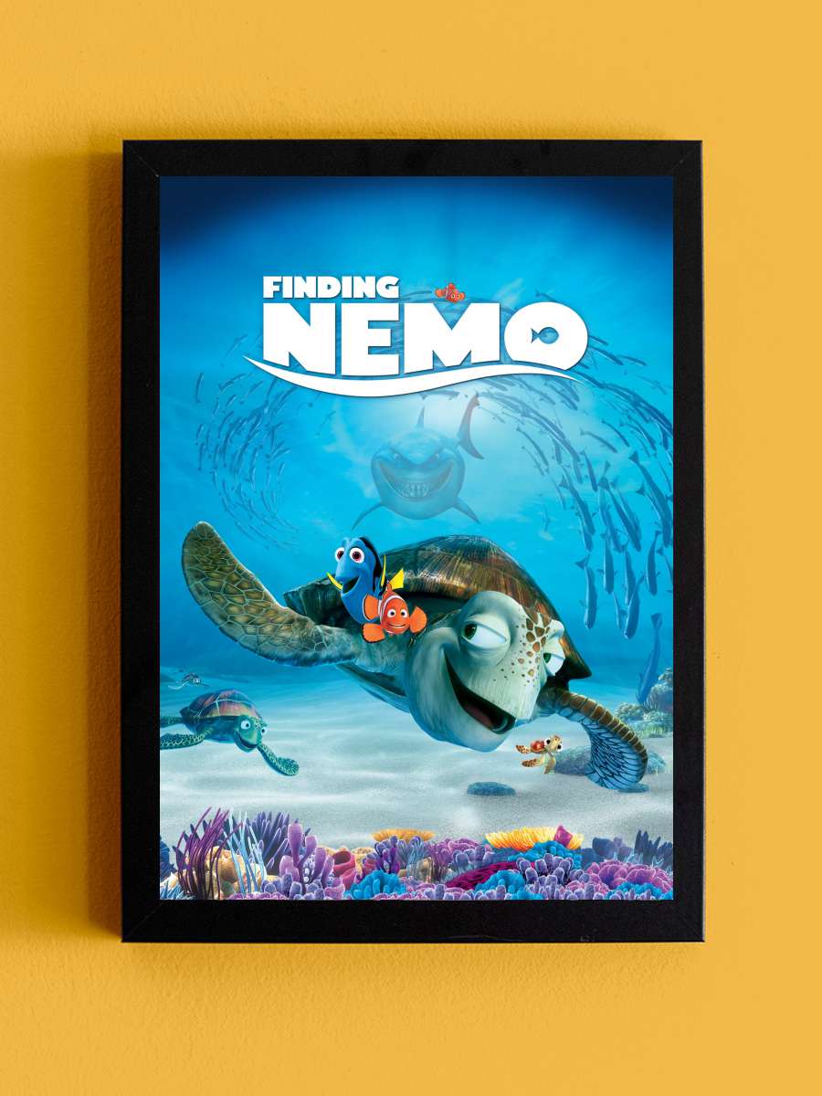 Kayıp Balık Nemo - Finding Nemo Film Tablo Siyah Çerçeveli Film Poster Afiş Tablo