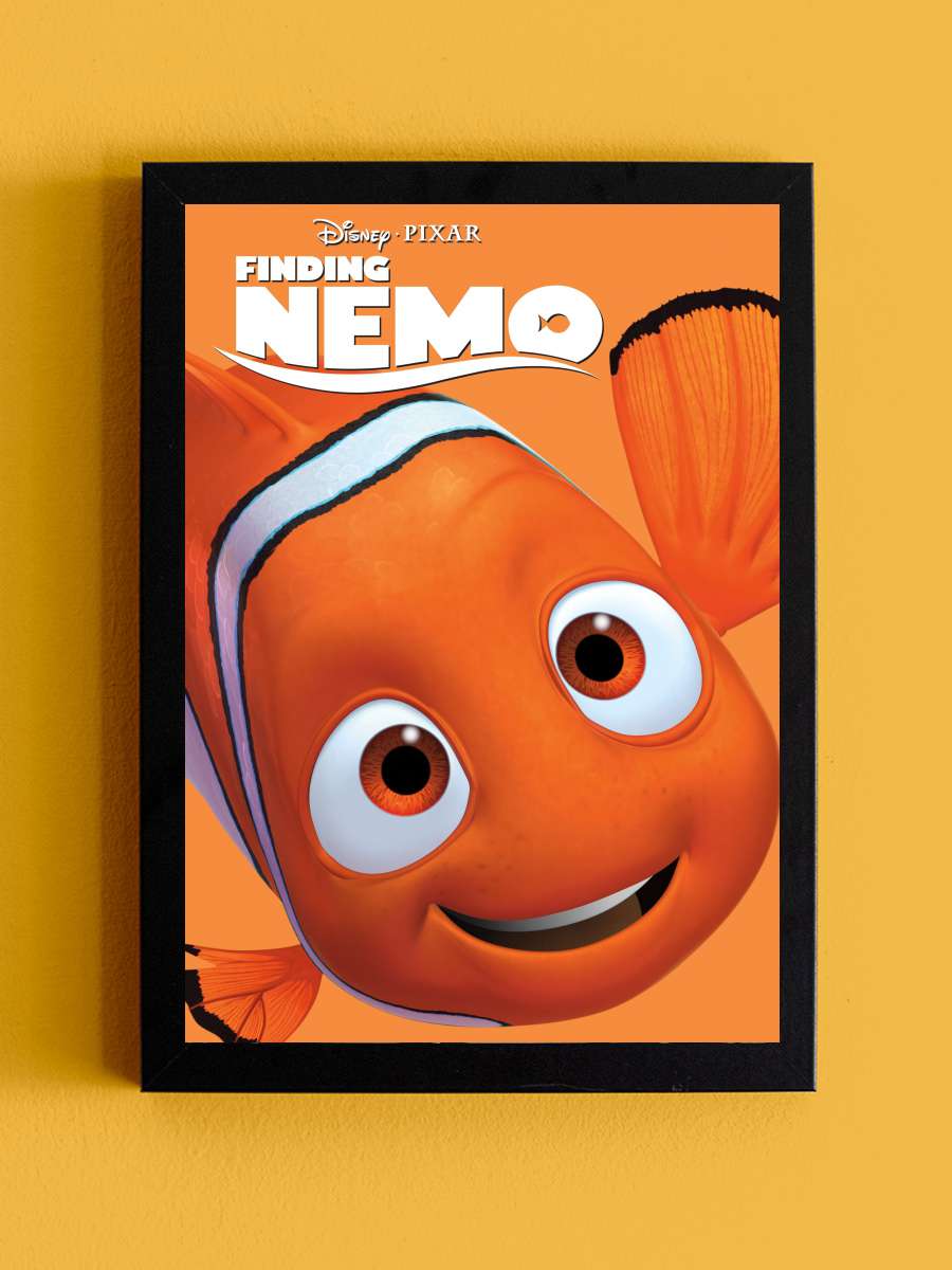 Kayıp Balık Nemo - Finding Nemo Film Tablo Siyah Çerçeveli Film Poster Afiş Tablo