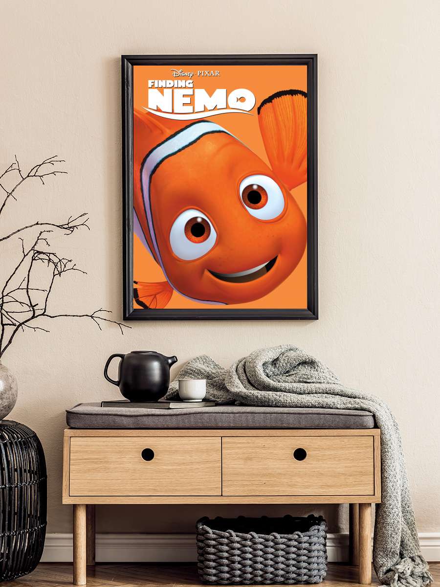 Kayıp Balık Nemo - Finding Nemo Film Tablo Siyah Çerçeveli Film Poster Afiş Tablo