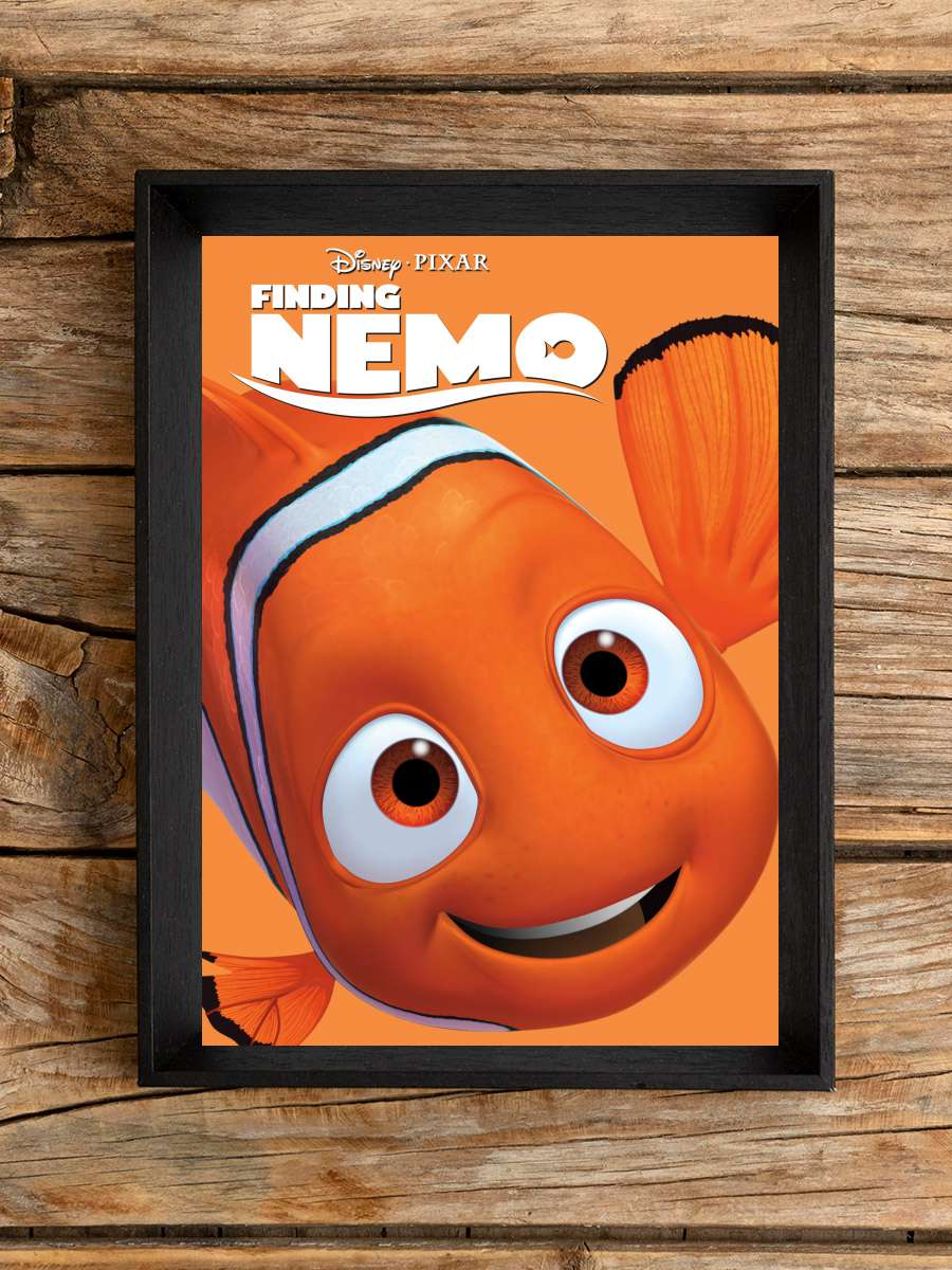 Kayıp Balık Nemo - Finding Nemo Film Tablo Siyah Çerçeveli Film Poster Afiş Tablo