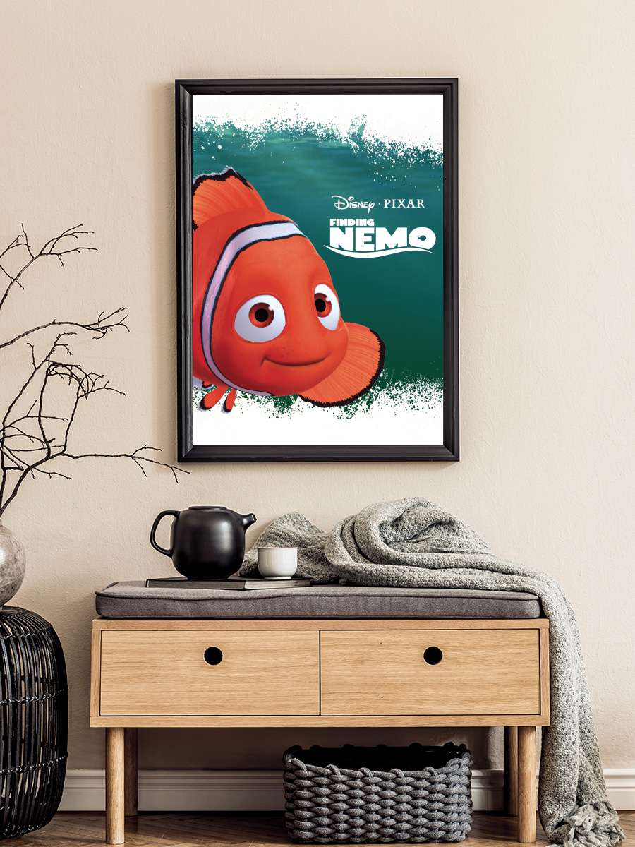 Kayıp Balık Nemo - Finding Nemo Film Tablo Siyah Çerçeveli Film Poster Afiş Tablo