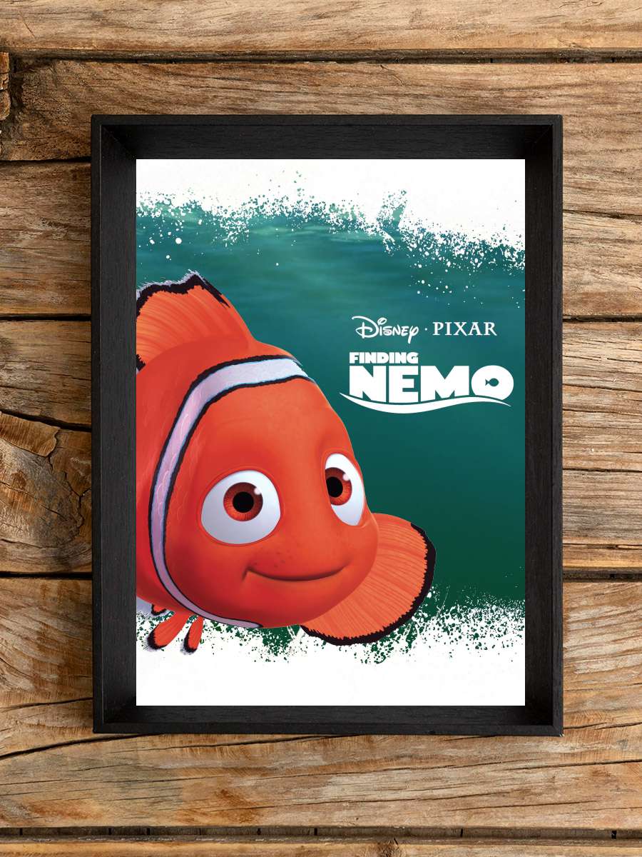 Kayıp Balık Nemo - Finding Nemo Film Tablo Siyah Çerçeveli Film Poster Afiş Tablo