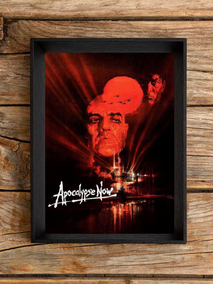 Kıyamet - Apocalypse Now Film Tablo Siyah Çerçeveli Film Poster Afiş Tablo