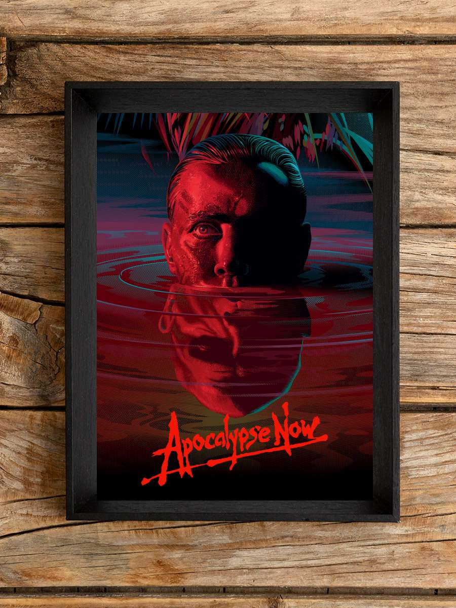 Kıyamet - Apocalypse Now Film Tablo Siyah Çerçeveli Film Poster Afiş Tablo