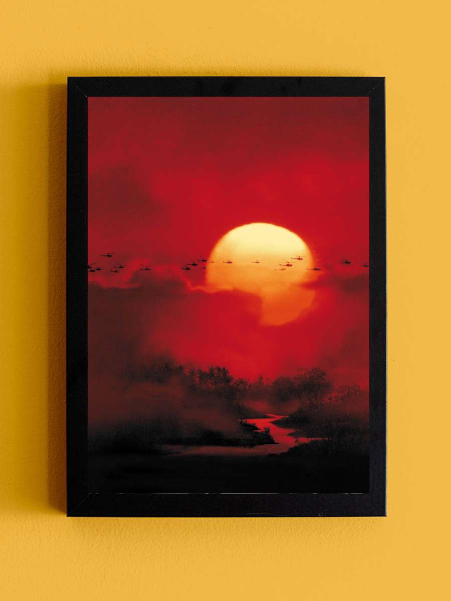 Kıyamet - Apocalypse Now Film Tablo Siyah Çerçeveli Film Poster Afiş Tablo