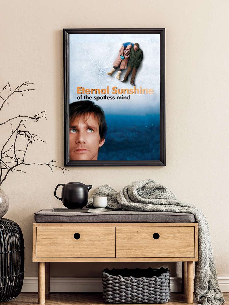 Sil Baştan - Eternal Sunshine of the Spotless Mind Film Tablo Siyah Çerçeveli Film Poster Afiş Tablo