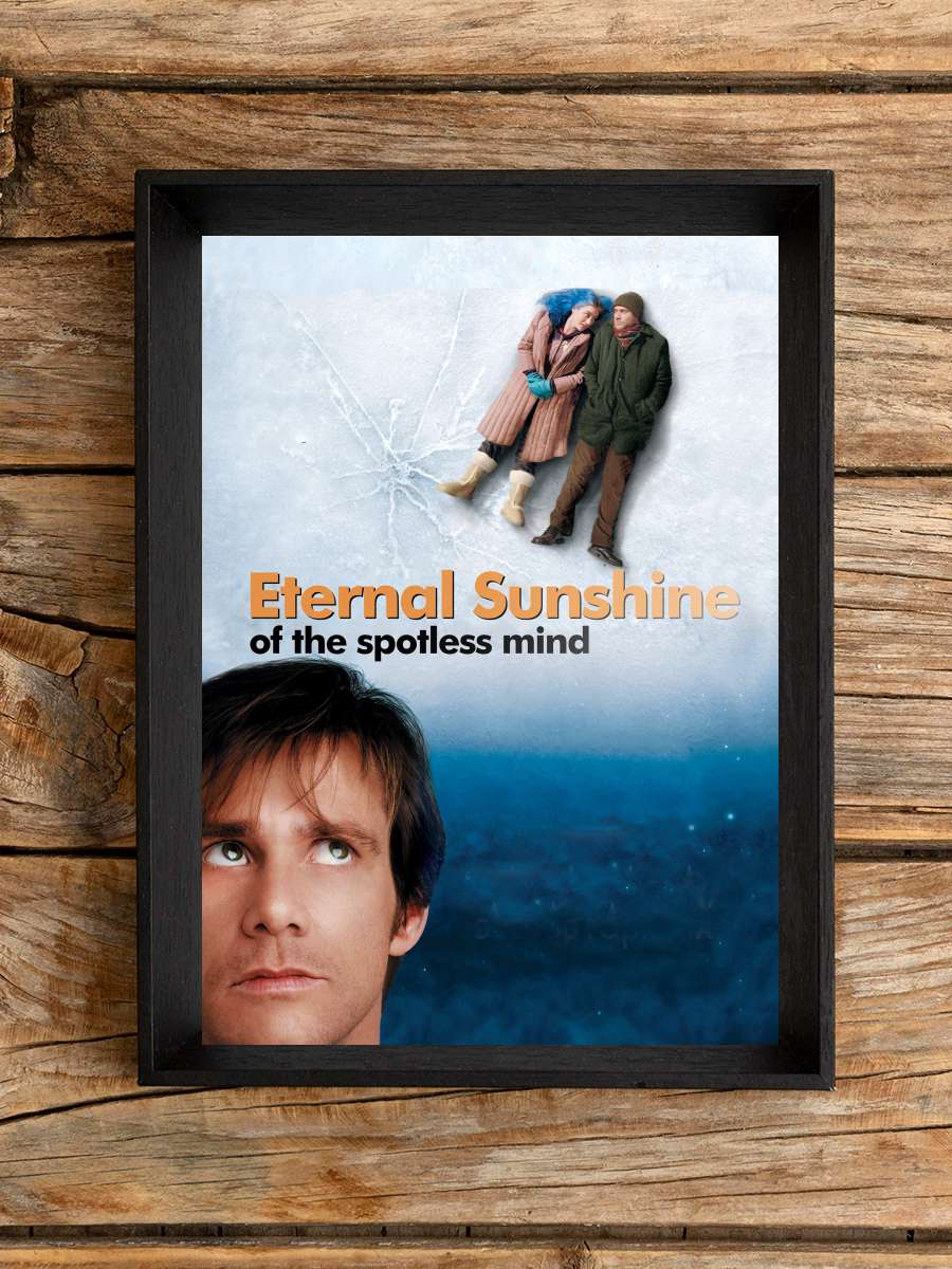 Sil Baştan - Eternal Sunshine of the Spotless Mind Film Tablo Siyah Çerçeveli Film Poster Afiş Tablo