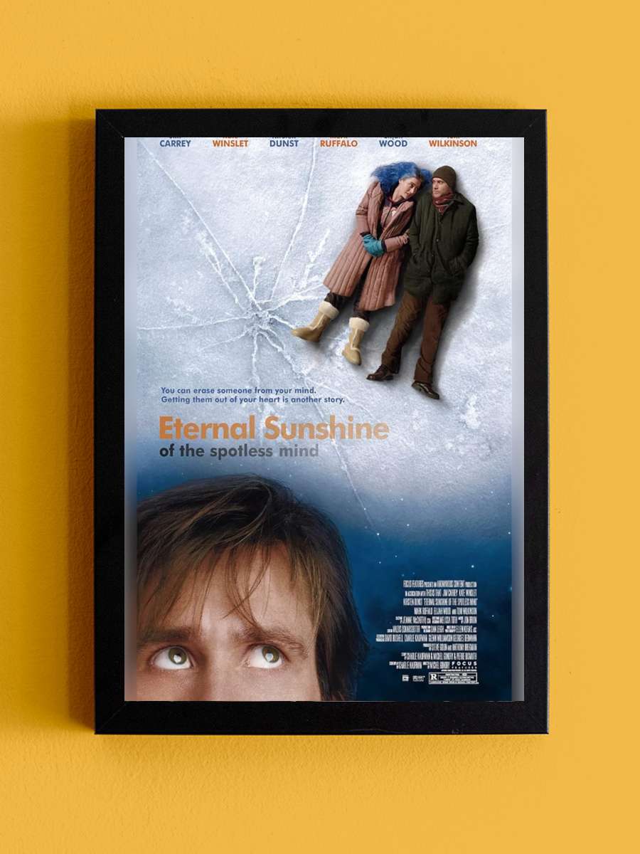 Sil Baştan - Eternal Sunshine of the Spotless Mind Film Tablo Siyah Çerçeveli Film Poster Afiş Tablo