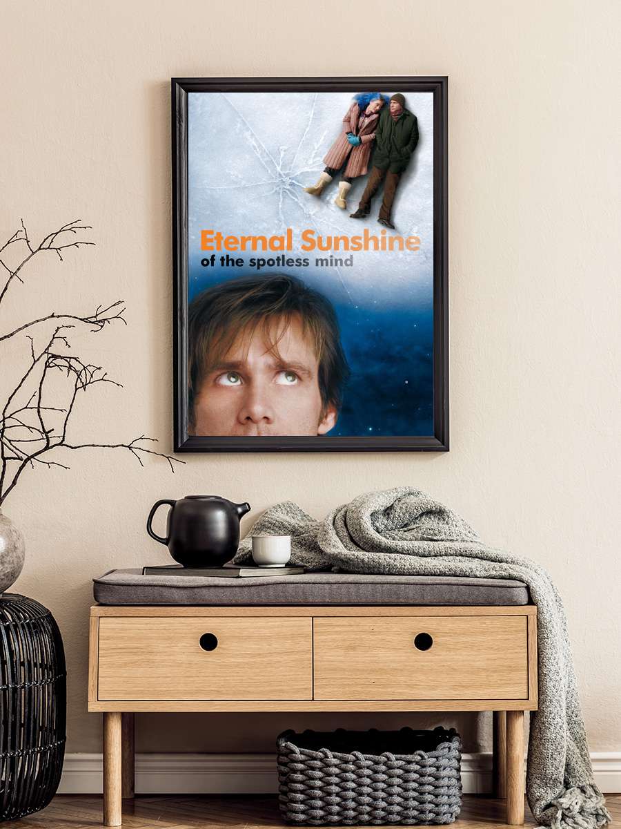 Sil Baştan - Eternal Sunshine of the Spotless Mind Film Tablo Siyah Çerçeveli Film Poster Afiş Tablo