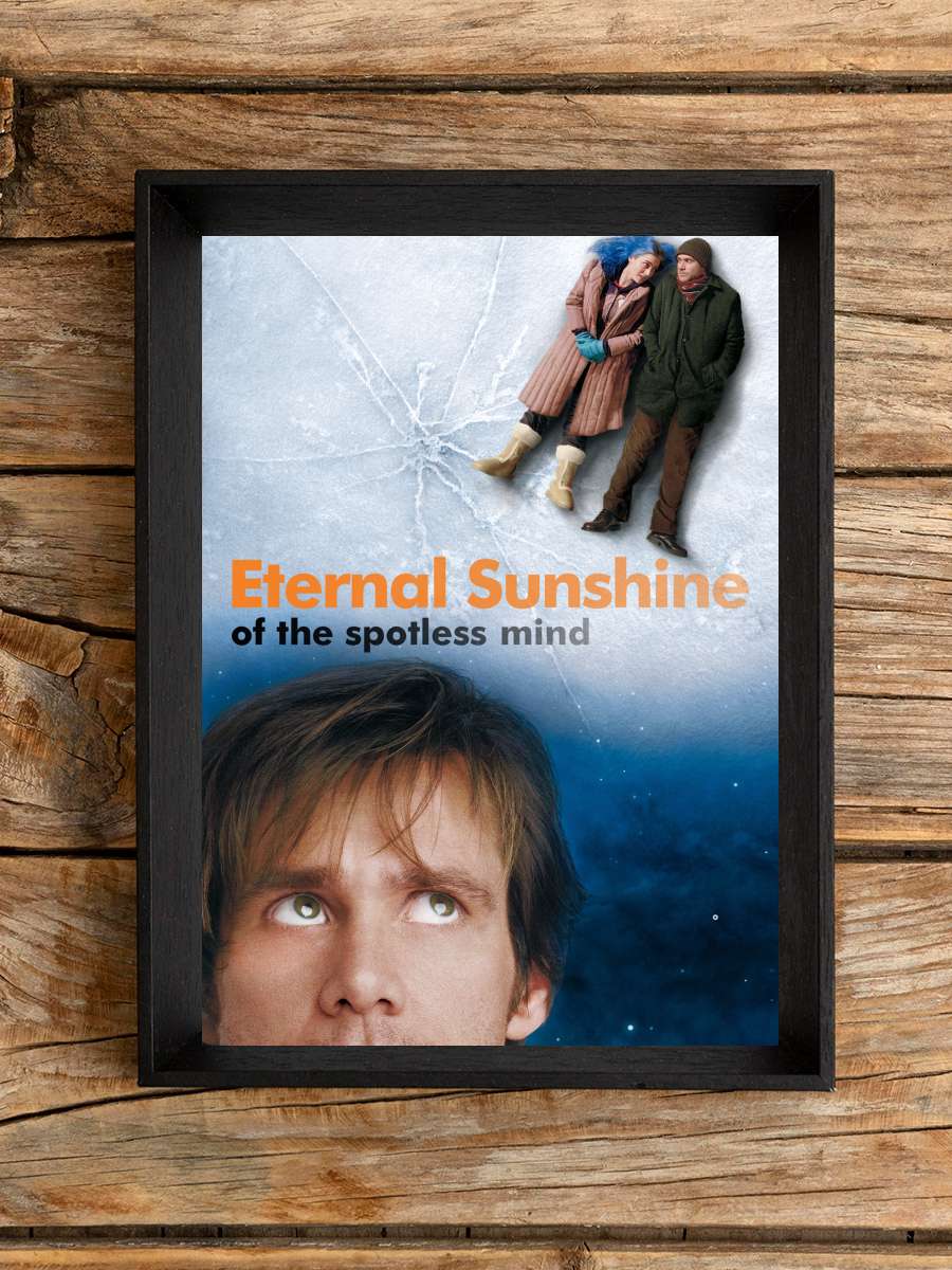 Sil Baştan - Eternal Sunshine of the Spotless Mind Film Tablo Siyah Çerçeveli Film Poster Afiş Tablo