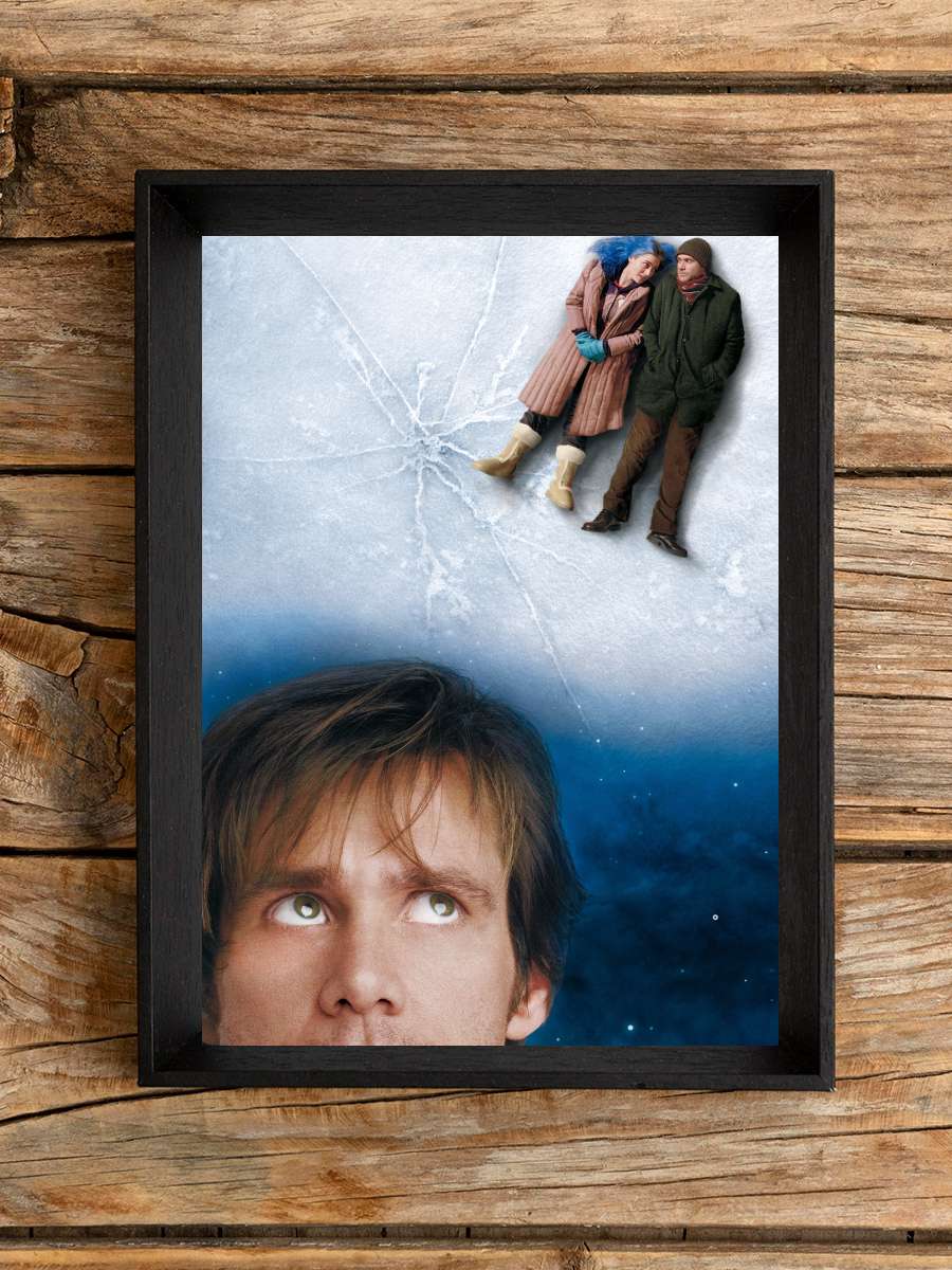 Sil Baştan - Eternal Sunshine of the Spotless Mind Film Tablo Siyah Çerçeveli Film Poster Afiş Tablo