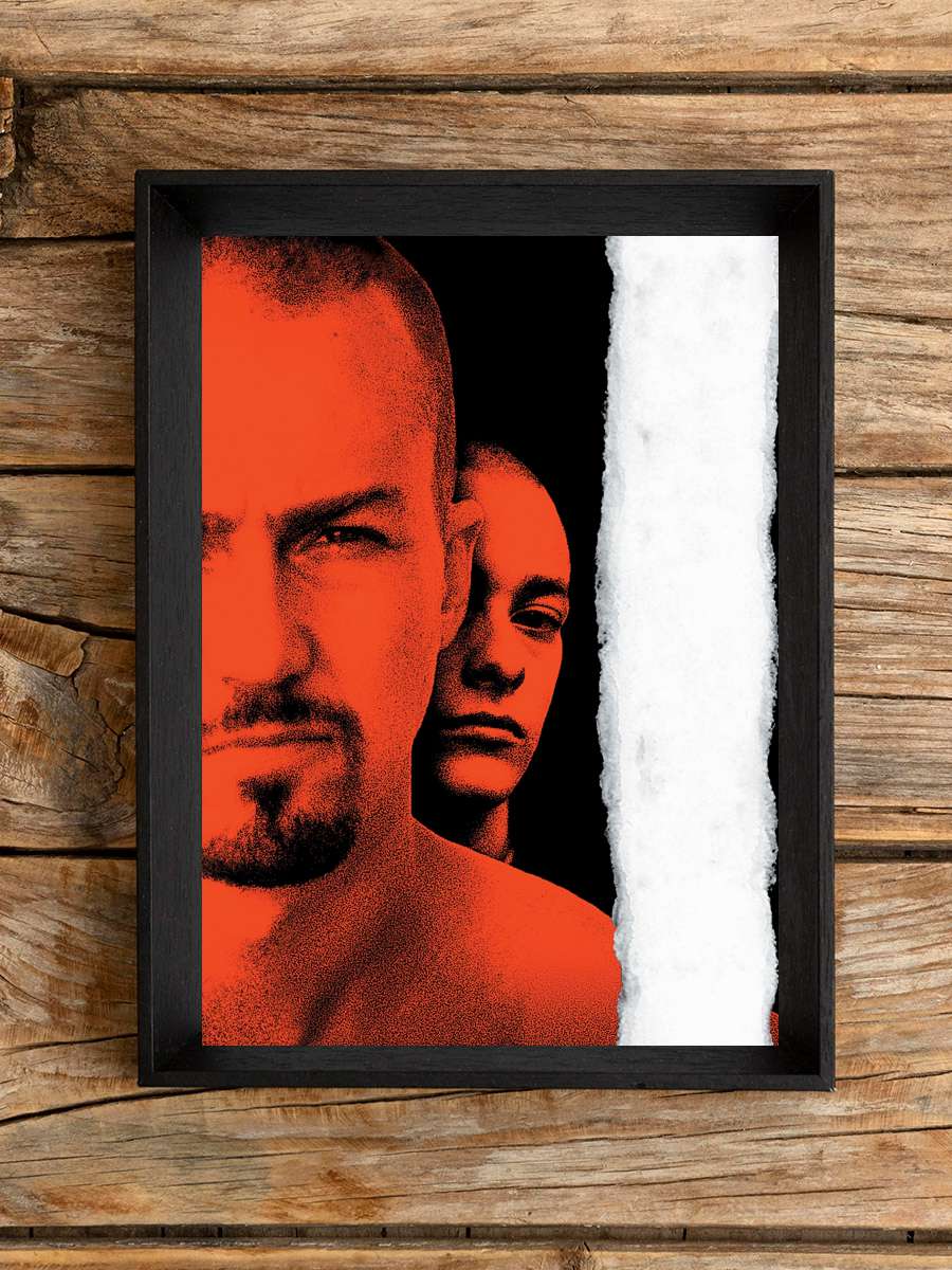 Geçmişin Gölgesinde - American History X Film Tablo Siyah Çerçeveli Film Poster Afiş Tablo