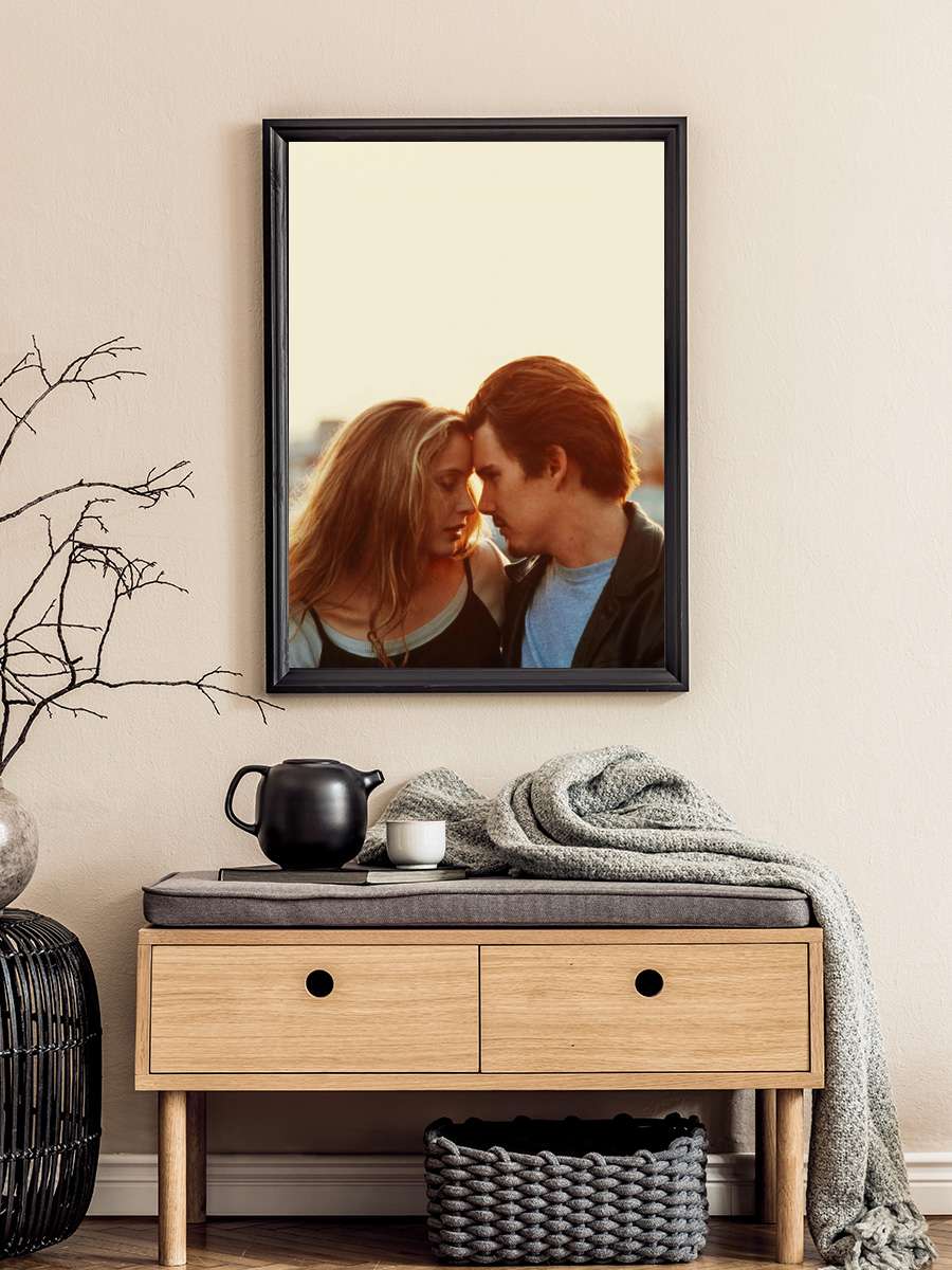 Gün Doğmadan - Before Sunrise Film Tablo Siyah Çerçeveli Film Poster Afiş Tablo