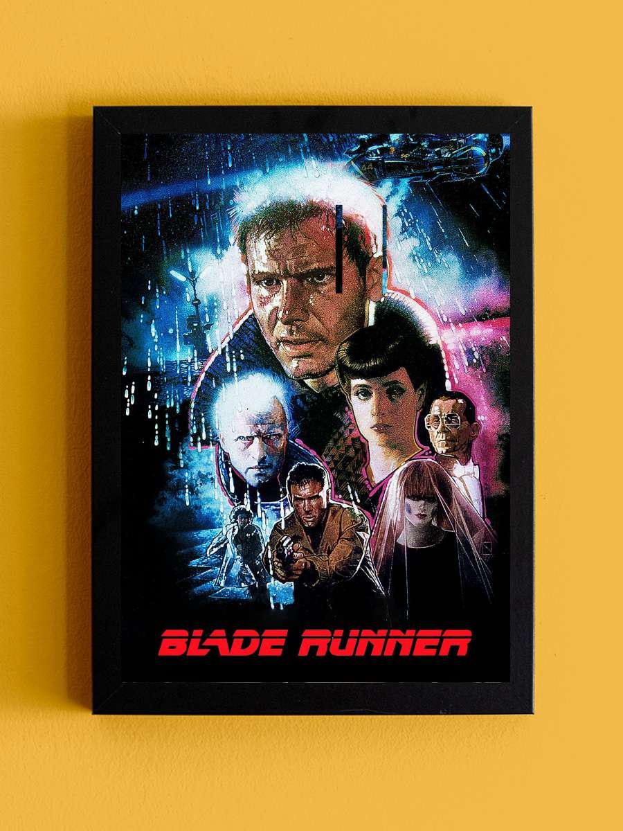 Bıçak Sırtı - Blade Runner Film Tablo Siyah Çerçeveli Film Poster Afiş Tablo