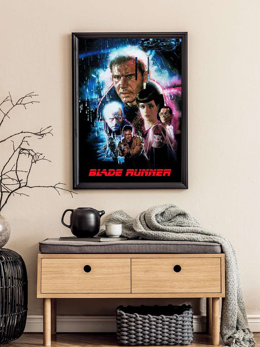 Bıçak Sırtı - Blade Runner Film Tablo Siyah Çerçeveli Film Poster Afiş Tablo