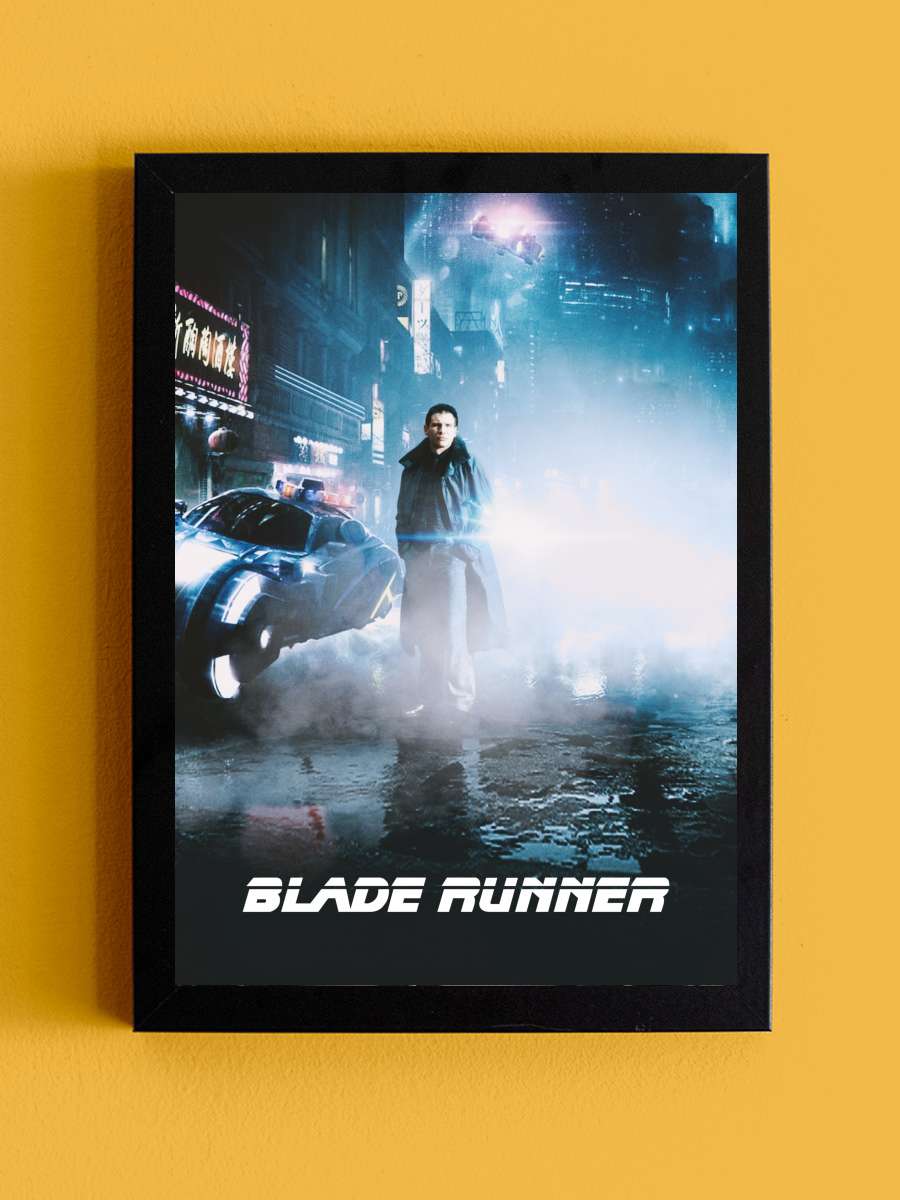 Bıçak Sırtı - Blade Runner Film Tablo Siyah Çerçeveli Film Poster Afiş Tablo