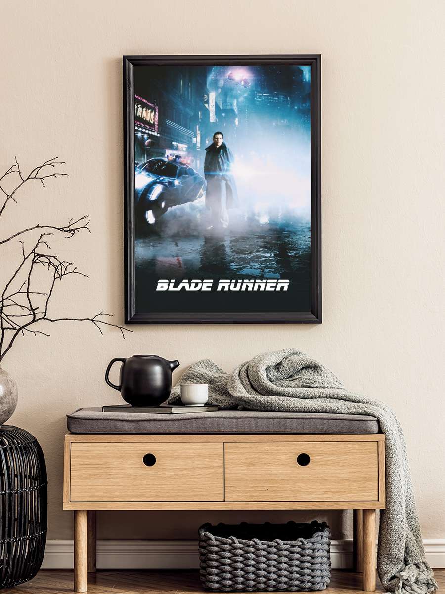 Bıçak Sırtı - Blade Runner Film Tablo Siyah Çerçeveli Film Poster Afiş Tablo