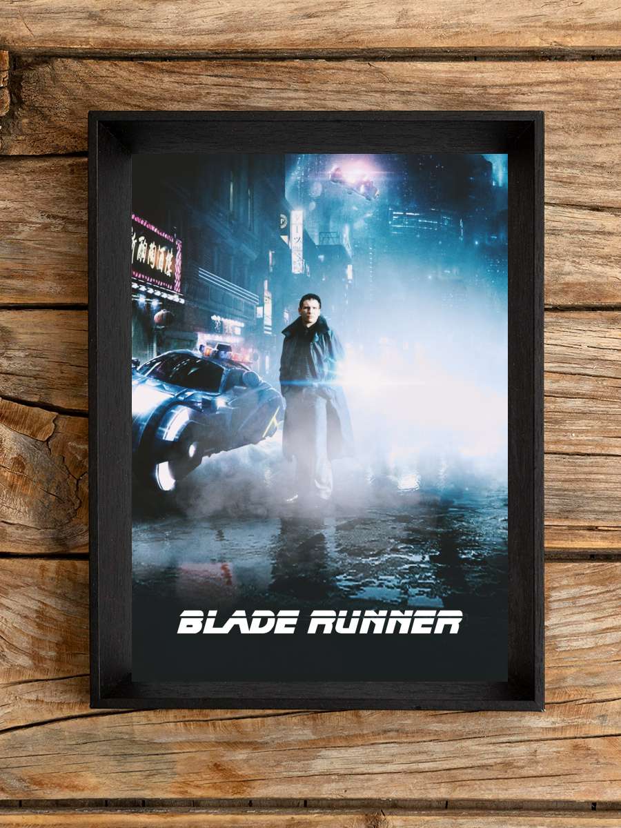 Bıçak Sırtı - Blade Runner Film Tablo Siyah Çerçeveli Film Poster Afiş Tablo