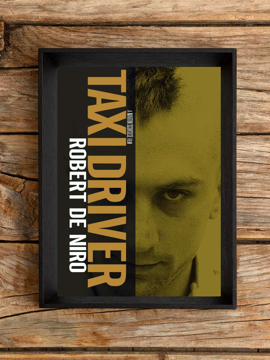 Taksi Şoförü - Taxi Driver Film Tablo Siyah Çerçeveli Film Poster Afiş Tablo