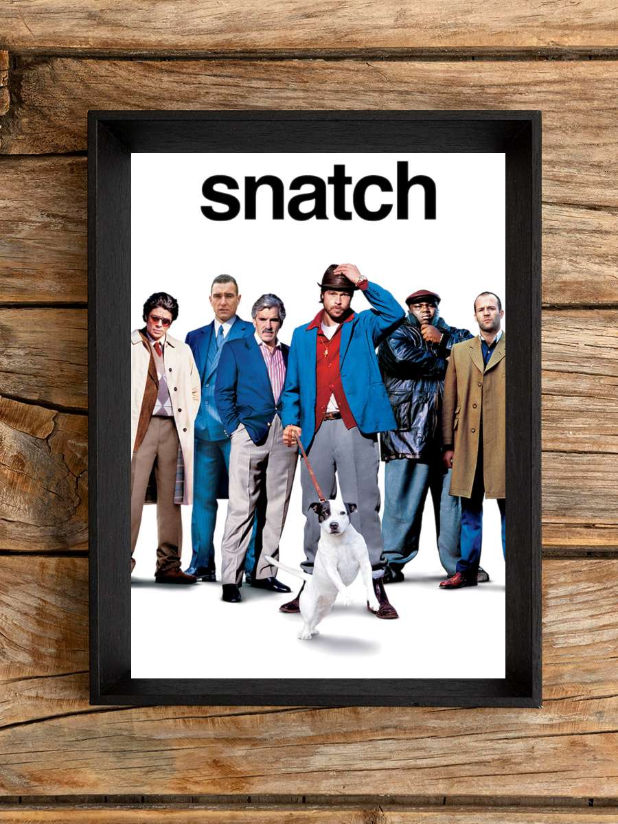 Kapışma - Snatch Film Tablo Siyah Çerçeveli Film Poster Afiş Tablo