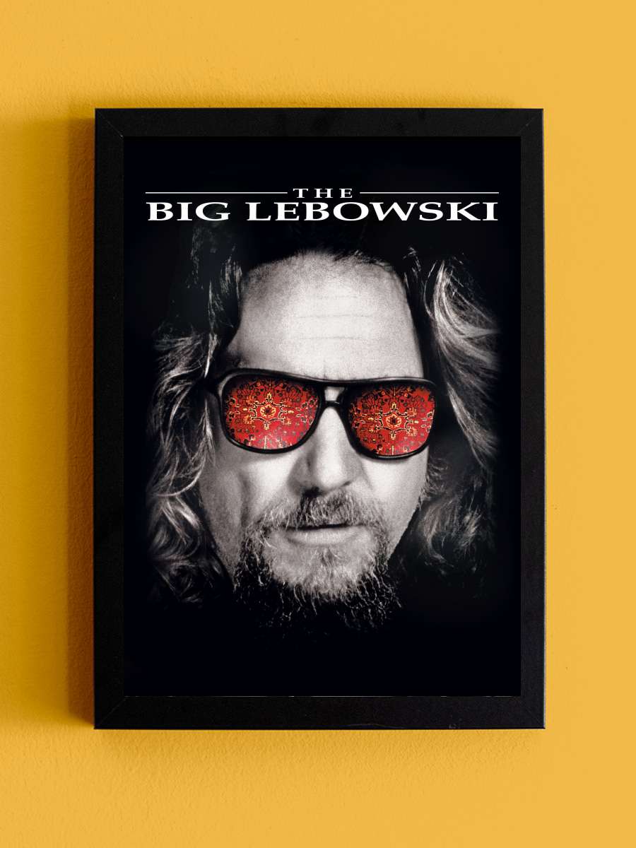 Büyük Lebowski - The Big Lebowski Film Tablo Siyah Çerçeveli Film Poster Afiş Tablo