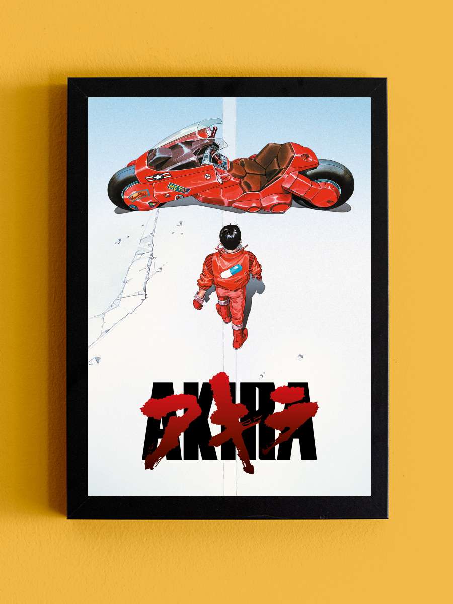 Akira - AKIRA Film Tablo Siyah Çerçeveli Film Poster Afiş Tablo