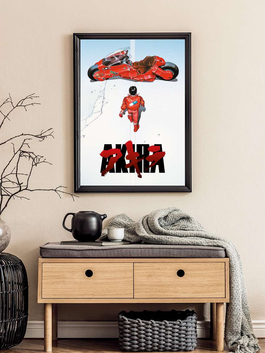 Akira - AKIRA Film Tablo Siyah Çerçeveli Film Poster Afiş Tablo