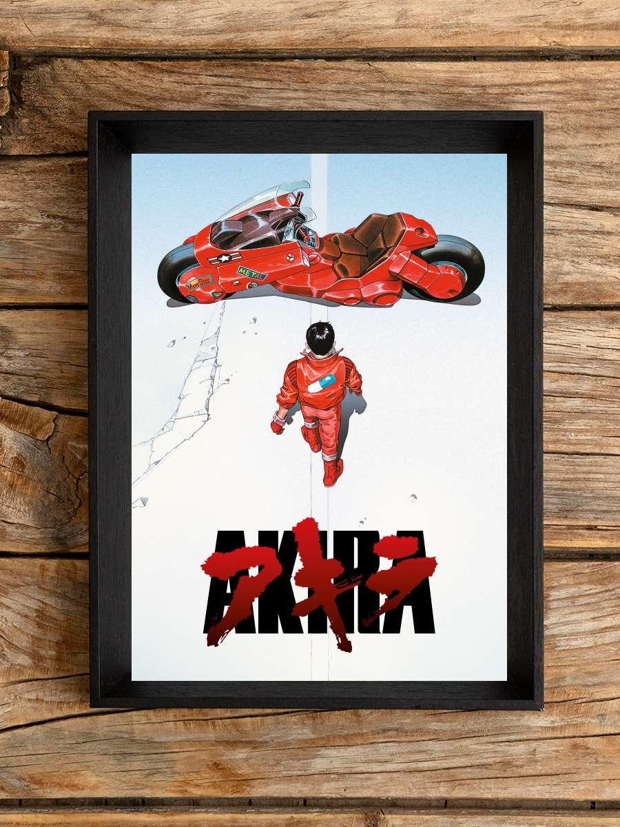 Akira - AKIRA Film Tablo Siyah Çerçeveli Film Poster Afiş Tablo