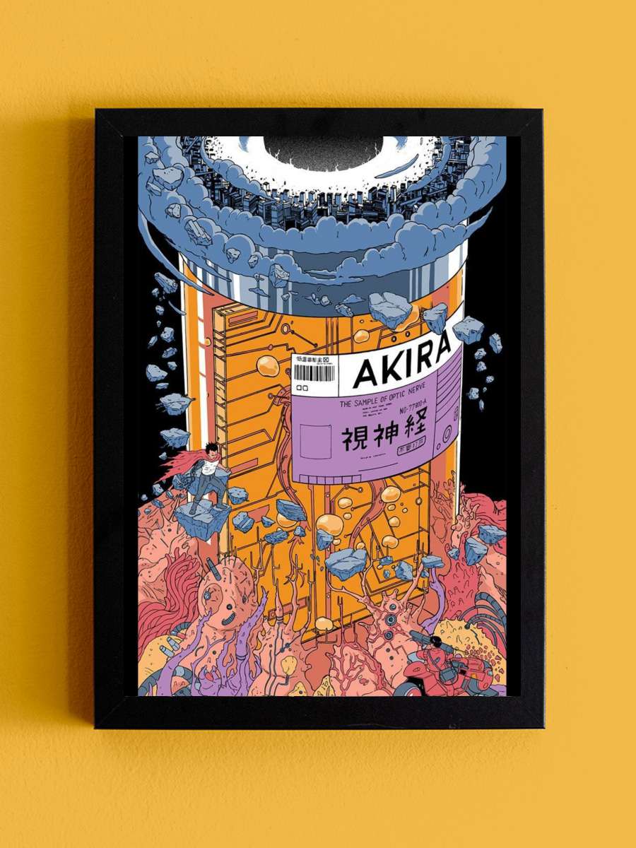 Akira - AKIRA Film Tablo Siyah Çerçeveli Film Poster Afiş Tablo