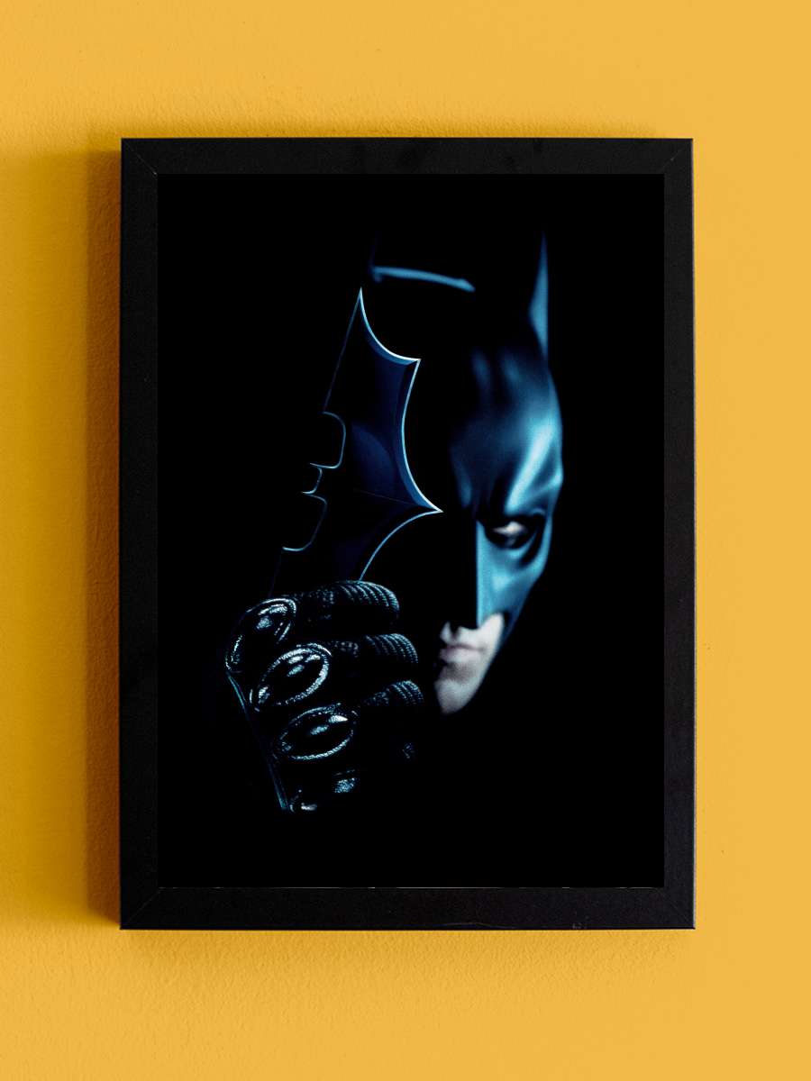 Kara Şövalye - The Dark Knight Film Tablo Siyah Çerçeveli Film Poster Afiş Tablo