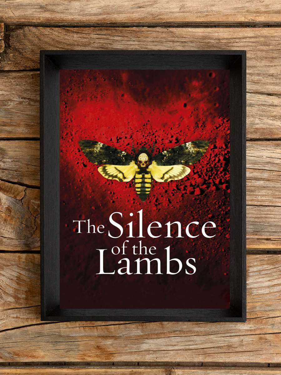 Kuzuların Sessizliği - The Silence of the Lambs Film Tablo Siyah Çerçeveli Film Poster Afiş Tablo